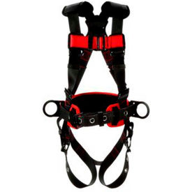 3M™ Protecta® 1161309 Construction Style Positioning Harness Back & Side D-Ring M/L
