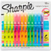 Sharpie® Accent Pocket Style Highlighter - Chisel Tip - Assorted Ink - 12 Pack