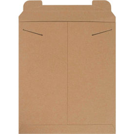 Stayflats® Tab Lock Mailers 12-3/4""W x 15""L Kraft 100/Pack