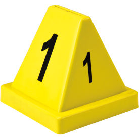 Global Industrial™ Numbered Cones 1-20 Yellow