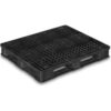 Orbis Rackable & Stackable Lip Open Deck Pallet Polypropylene 4-Way 48""x40"" 30000 Lb Stat Cap