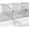 Nexel® Wire Shelf Basket Divider 24""D x 10""H