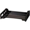 Officemate®Side Loading Stackable Desk Tray 13-3/16"" x 9"" x 2-3/4"" Black
