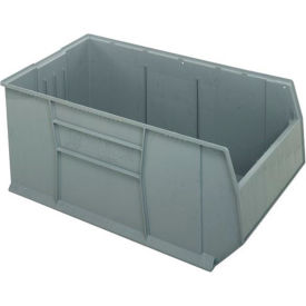 Quantum Plastic Rack Bin 16-1/2""W x 41-7/8""D x 17-1/2""H Gray