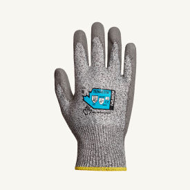 Superiorglove Tenactiv Glove W/High Performance Fibers Polyurethane Palm ANSI A5 Size 7