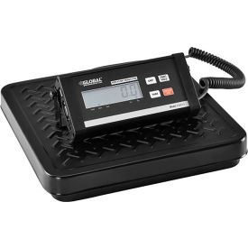 Global Industrial™ Digital Shipping Scale With AC Adapter/USB Port 400 lb x 0.5 lb