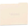 Universal® File Folders 1/3 Cut Third Position One-Ply Top Tab Letter Manila 100/Box