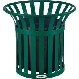 Global Industrial™ Steel Slat Planter - Green