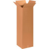 Global Industrial™ Tall Cardboard Corrugated Boxes 15""L x 15""W x 48""H Kraft
