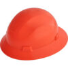 Jackson Safety Advantage Full Brim Hard Hat Non-Vented 4-Pt. Ratchet Suspension Orange