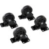 Replacement Casters for Global Industrial Commercial Air Scrubber 604153 4/Pack