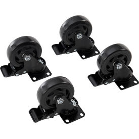Replacement Casters for Global Industrial Commercial Air Scrubber 604153 4/Pack