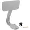 Steel Backrest for Interion Shop Stools - Gray