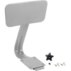 Steel Backrest for Interion Shop Stools - Gray