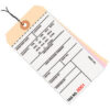 Global Industrial™ 3 Part Carbonless Inv. Tag 8000-8499 Pre Wired#8 6-1/4""L x 3-1/8""W 500/Pk