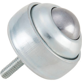 Global Industrial™ 1"" Carbon Steel Main Ball w/ 1/4"" Stud Carbon Steel Housing