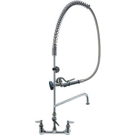 T&S Brass B-0133-01 Easyinstall Pre-Rinse Unit With Wall Bracket Add-On Faucet & Hose