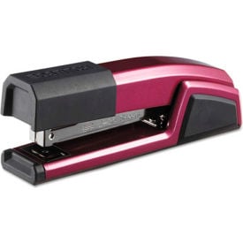 Stanley Bostitch® Antimicrobial Metal Stapler 25-Sheet Capacity Magenta Wine Metallic
