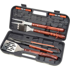 Cuisinart 13-Piece Wooden Handle Grilling Set