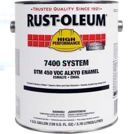 Rust-Oleum V7500 450 VOC DTM Alkyd Enamel High Gloss Black 5 Gallon Pail - 634300