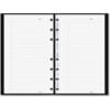 MiracleBind Notebook College/Margin 11 x 9-1/16 White 75 Sheets Black Cover
