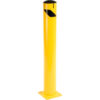Global Industrial™ Steel Safety Bollard W/Chain Slots & Removable Cap 5.5''D x 42""H