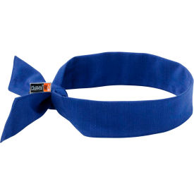 Ergodyne® Chill-Its® 6700FR Evaporative FR Cooling Bandana Tie Blue
