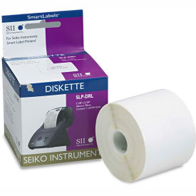Seiko Self-Adhesive Disk/Badge Labels 2-1/8 x 2-3/4 White 320/Box