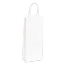Global Industrial™ Paper Shopping Bags 8""W x 4-1/2""D x 10-1/4""H White 250/Pack