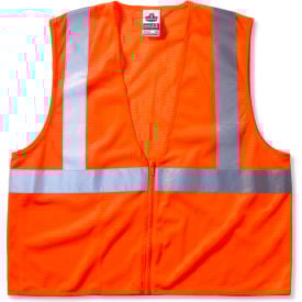 Ergodyne® GloWear® 8205Z Class 2 Super Econo Vest Orange 2XL/3XL