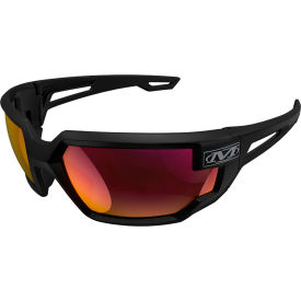 Mechanix Wear® Vision Type-X Protection Safety Eyewear Fire Mirror Lens Black Frame