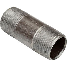 3/4 In. X 2-1/2 In. Black Steel Pipe Nipple 150 PSI Lead Free