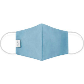 Cloth Face Mask Reusable/Washable 2-Layer Contour Blue Small 10/Bag