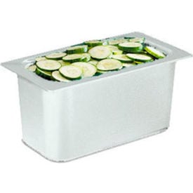 Chill It™ Food Pan 1/3 Size 6"" Deep White Nsf