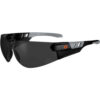 Ergodyne® Skullerz® SAGA Frameless Safety Glasses Matte Black Anti-Fog Smoke Lens