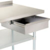 Nexel® Stainless Steel Drawer 15""W x 20""D