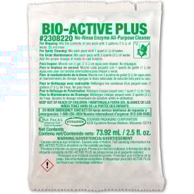 Stearns Bio-Active Plus Floor Cleaner - 2.5 oz Packs 72 Packs/Case - 2308220