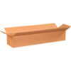 Global Industrial Long Cardboard Corrugated Boxes 24""L x 6""W x 4""H Kraft