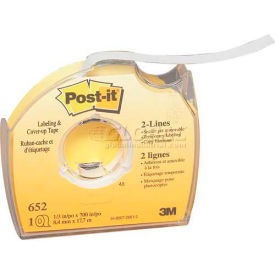 Post-it® Labeling and Cover-Up Tape 652 1/3"" x 700"" 1 Roll