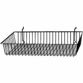 24""W X 12""D X 4""H Shallow Basket - Semi-Gloss White