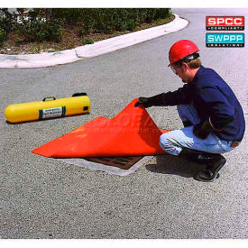 UltraTech 2130 Ultra-Drain Sea®l Square 36"" x 36"" x 3/8"" Orange