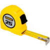 Stanley 30-454 1"" x 25' Fractional High-Vis High Impact ABS Case Tape Rule