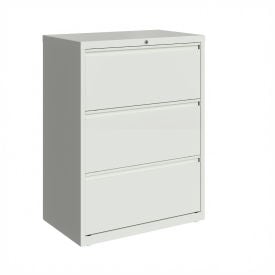 Hirsh Industries®30"" Wide 3-Drawer Lateral File Cabinet - White