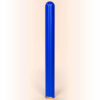 Eagle Ribbed Bollard Post Sleeve 6"" Blue