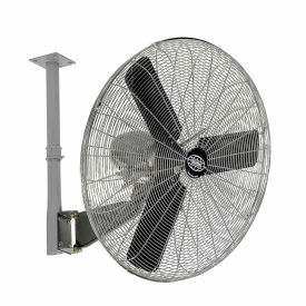 Global Industrial™ 30"" Oscillating Industrial Ceiling Mount Fan 3 Speed 8775 CFM 1/3 HP