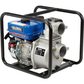 Global Industrial® GP80 Portable Gasoline Water Pump 3 Intake/Outlet 7HP