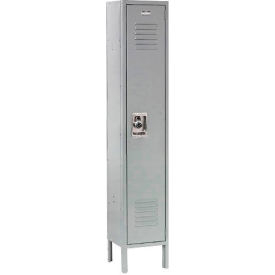 Global Industrial™ Infinity® 1-Tier 1 Door Locker 12""W x 15""D x 66""H Gray Assembled