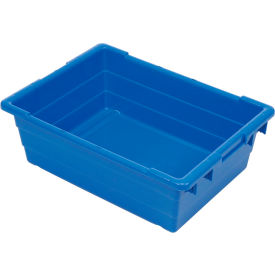 Quantum Cross Stack Nest Tub TUB2417-8 - 23-3/4 x 17-1/4 x 8 Blue