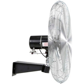 Airmaster 25"" Oscillating Wall Mount Fan 3 Speed 3100 CFM 115V 1/5 HP Single Phase