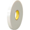 3M™ 4951 Double Sided VHB™ Acrylic Foam Tape 1"" x 5 Yds. 45 Mil White